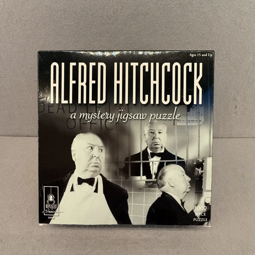 Alfred Hitchcock‎ Mystery Jigsaw Puzzle 1000 Pieces 